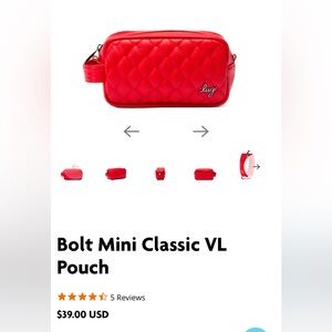 NWT in bag - lug Bolt mini in Lime Neon